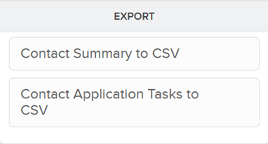 The download contacts button in portal. 