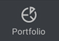 The portfolio icon on the Android Tablet