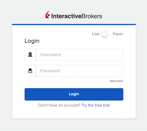 Enter your credentials to log into portal. 