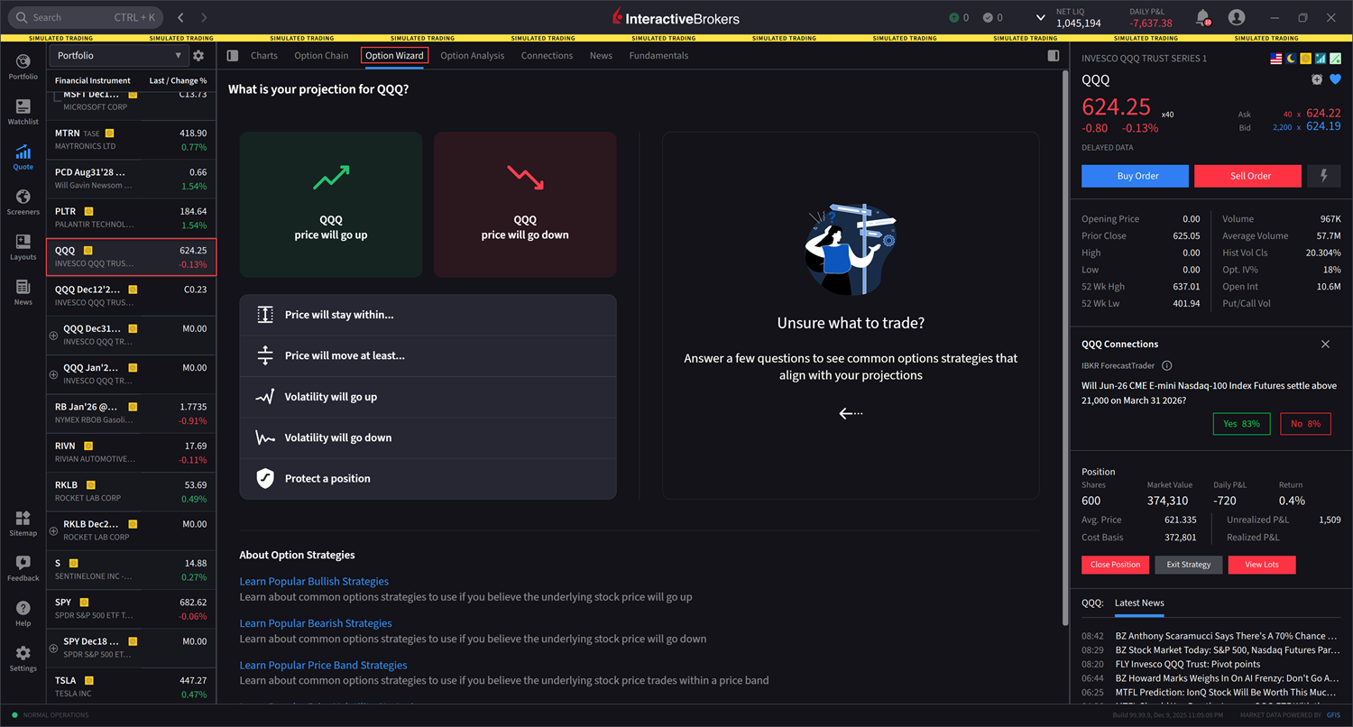Protective Collar select Option Wizard