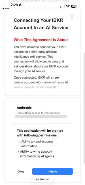 Sign Agreement for AI Instructions in Mobile