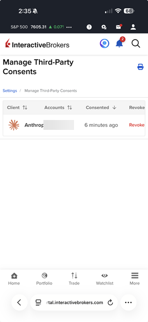 Revoke Access for AI Instructions in Mobile