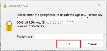 PGP Passphrase The PGP Passphrase