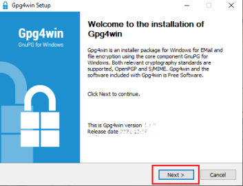 GPG Installer  The GPG installer