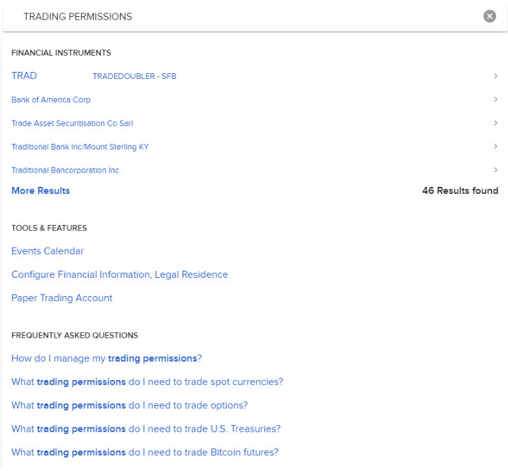 The site search option in portal. 