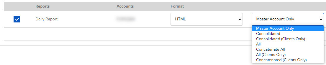 Image of client delivery configuration